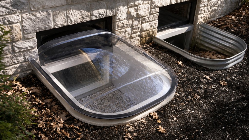 basement window well covers