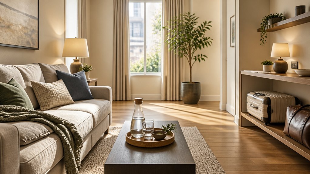 create a welcoming comfortable space