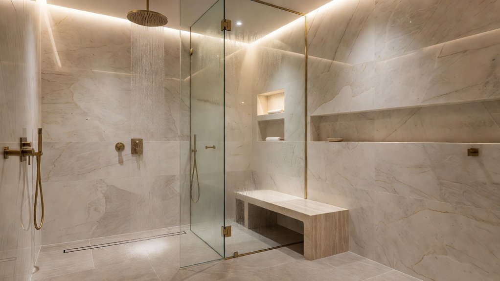luxury wet room design