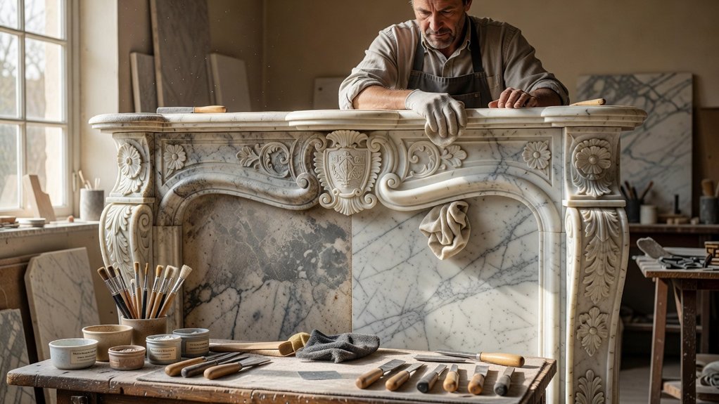 marble fireplace restoration guide