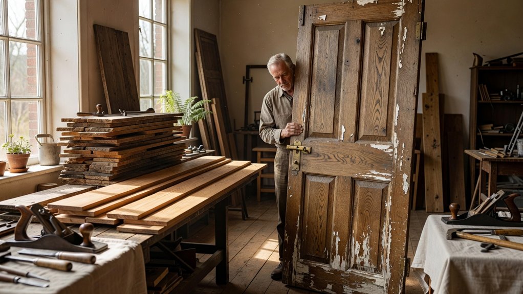 reclaimed doors and floors