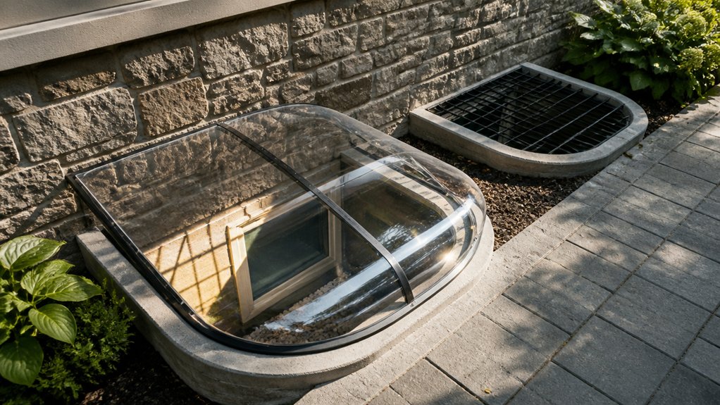 safe lightweight basement window well covers