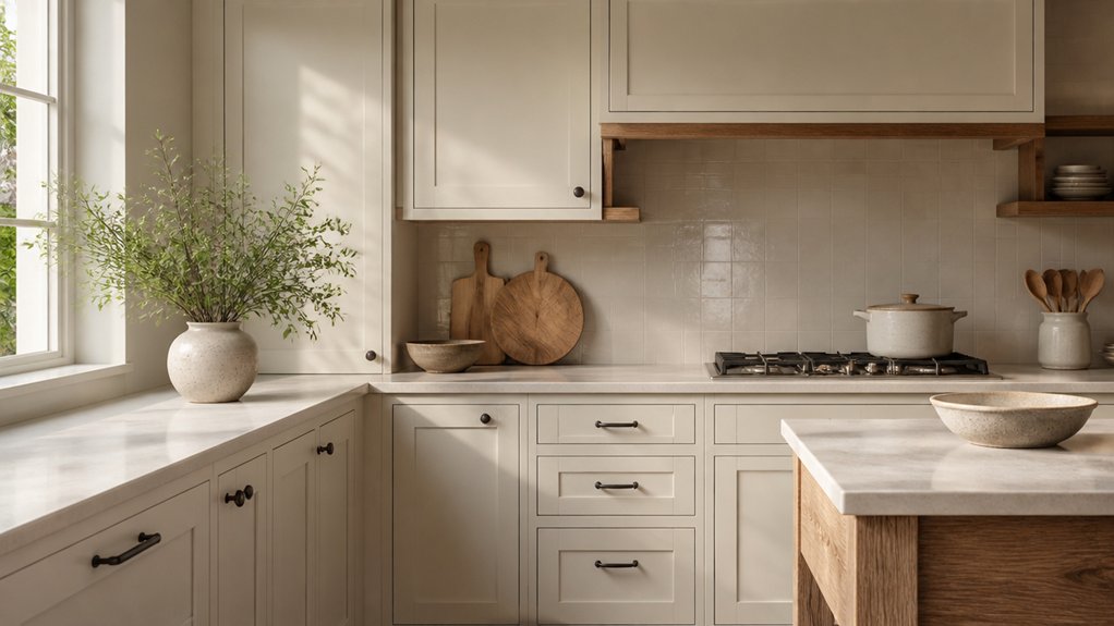 timeless balanced kitchen color selection